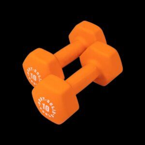 BSTVD10 - 10 lb. Body-Solid Tools Vinyl Dumbbells - Body-Solid